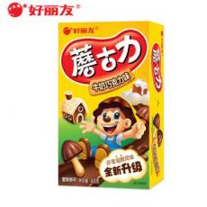 好丽友蘑古力牛奶巧克力小饼干