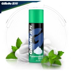 吉列剃须泡酷爽...