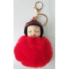 毛娃娃钥匙扣（...