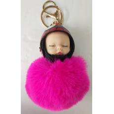 毛娃娃钥匙扣（...