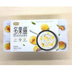 君乐宝黄桃多果粒酸奶
