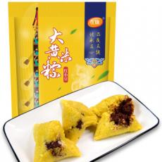 在旗大黄米红小豆粽子