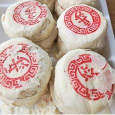 香麦园豆沙馅白皮糕点