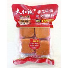 大红袍手工牛油老火锅底料小方块（麻辣）