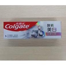 高露洁沁爽白桃酵素美白牙膏