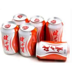健力宝银罐六连...