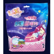 七度空间QKC8902少女萌睡裤超薄XL码2片装