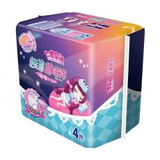 七度空间QKC8904少女萌睡裤超薄M码4片装