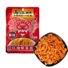 乌江红油榨菜丝...