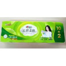 心相印RW1812云感系列四层立体压花卫生纸