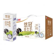 海河悠冠纯牛奶...