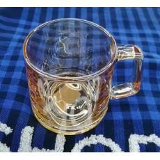 紫丁香S265炫彩玻璃啤酒把杯