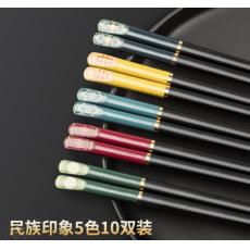 筷之语合金筷（国潮风彩）KZY500