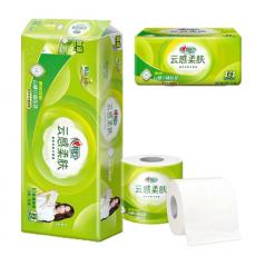 心相印BT5410云感系列四层压花卷筒卫生纸