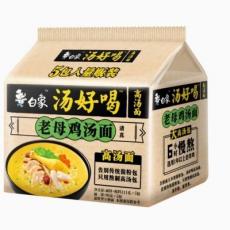 白象汤好喝老母鸡汤面五连包