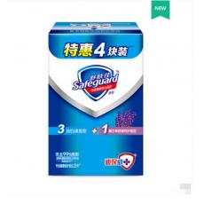 舒肤佳香皂(3纯白＋1薰衣草)特惠四块装