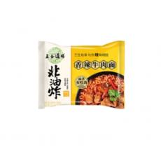 五谷道香辣牛肉面