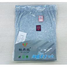 牡丹苑纯棉莱卡男秋裤