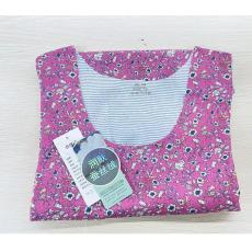 高钙棉印花女士...