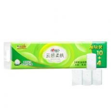 心相印RW2214云感四层立体压花无芯卷纸