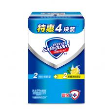 舒肤佳香皂(2纯白＋2柠檬)特惠四块装