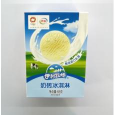 伊利牧场奶砖冰...