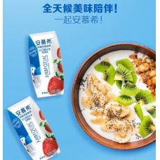 伊利安慕希草莓味希腊酸奶