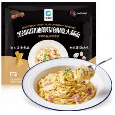 清净园黑胡椒奶油蘑菇培根意大利面