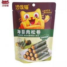沙发猫海苔肉松...