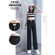 美人花西装裤阔...