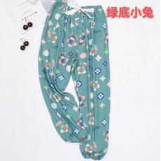 太妃段束脚花裤