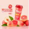 香飘飘桃桃红柚蜜谷-果汁茶饮料