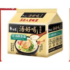 白象汤好喝浓汤猪骨面五连包