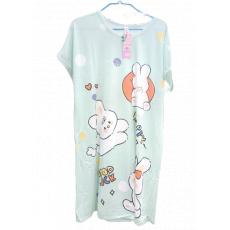 卡通短袖睡裙