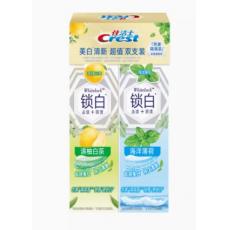 佳洁士双色锁白...