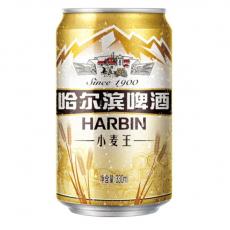 哈尔滨小麦王啤...