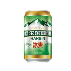 哈尔滨冰爽啤酒9.0°P
