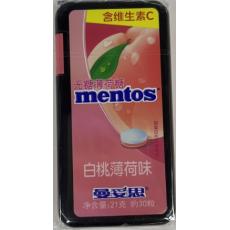 曼妥思白桃味无...