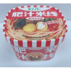 鲜禾肥汁米线酸辣金汤味