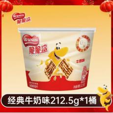 雀巢脆脆鲨牛奶味威化分享碗装