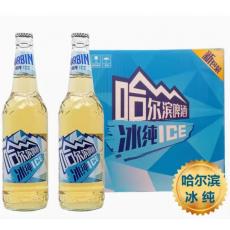 哈尔滨冰纯啤酒9.1°P整箱