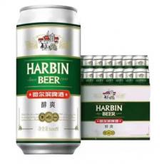 哈尔滨醇爽啤酒10.0°P整箱装