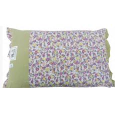 纯棉碎花拼接枕...