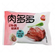 三全肉多多牛肉大葱水饺