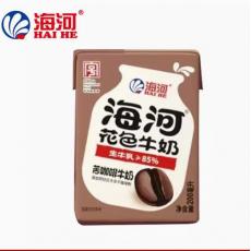 海河花色牛奶苦咖啡砖