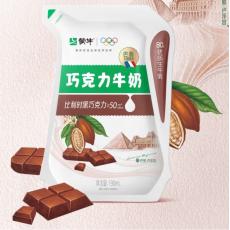 蒙牛巧克力牛奶...