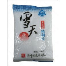 雪天未加碘精制盐