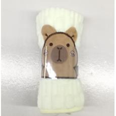 柏丽姿卡皮巴拉竹节绒毛巾