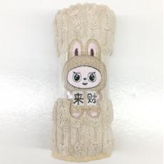 柏丽姿竹节绒毛巾