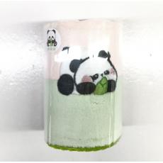 市井绘熊猫毛巾...